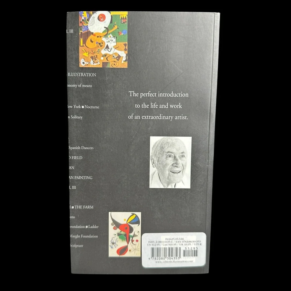 The Little Book of Miro Joan Miro Art‎ History Flammarion 2004 Softcover Book